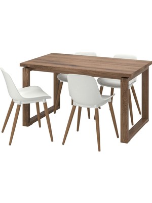 IKEA Beyaz Geniş Yemek Masası - Yemek Masası Takımı