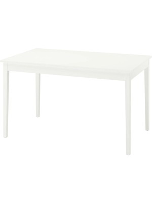 IKEA Beyaz Şık Yemek Masası - Açılır Yemek Masası