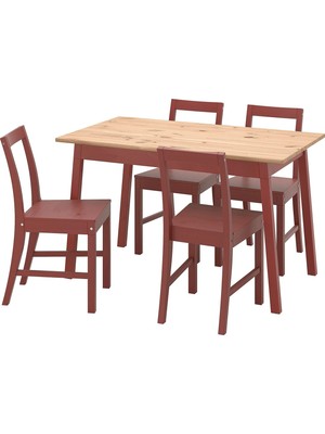 IKEA Kahverengi Sağlam Yemek Masası - Mutfak Masası Takımı