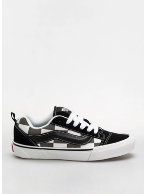 Vans VN000D222391 Knu Skool Siyah - Gri %100 Sığır Derisi Erkek Lifestyle Ayakkabı