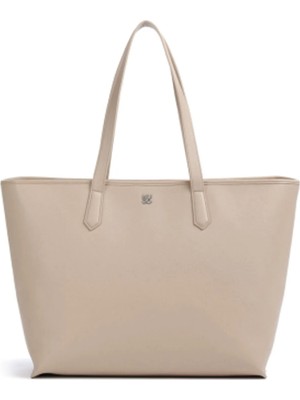 Hugo %60 Polyester, %20 Geri Dönüştürülmüş Poliüretan, %20 Poliüretan Açık Vizon Kadın Omuz Çantası 50546965