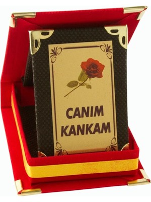 Zero Land Hnrlishp Canım Kam Plaketi - Kırmızı