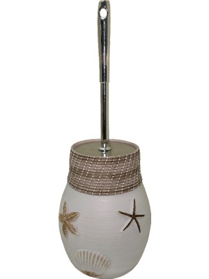 Primanova Deniz Yıldızı Tuvalet Fırçası Kırılmaya Dayanıklı Resin Malzemeden Üretilmiştir