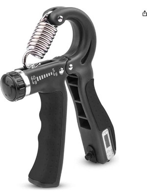 TE Dükkan Buğz Sayaçlı Ayarlanabilir El Yayı Bilek ve Parmak Egzersiz Aleti