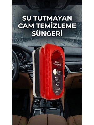 Moresun Buğz Su Tutmayan Çok Amaçlı Araç Camı Temizleme Süngeri