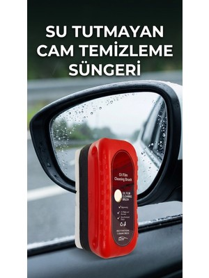 Moresun Buğz Su Geçirmez Araç Camı Temizleme Süngeri Kolay Kullanım