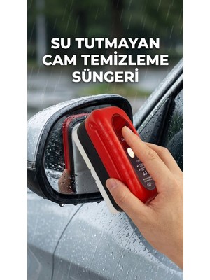 Moresun Buğz Su Tutmayan Araç Camı Temizleme Süngeri 2'li Paket