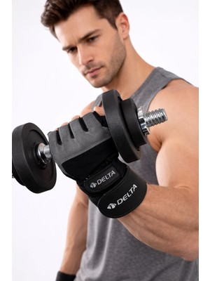  unisex fitness eldiveni bilek destekli ağırlık eldiveni