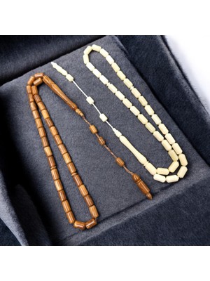 Kapsül Kuka ve Kapsül Deve Kemiği Ikisi Bir Arada Sistem Püsküllü Tesbih