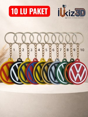 Volswagen Özel Anahtarlık (10 ad)