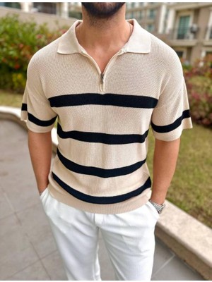 Elku Moda T-Shirt Nefes Alabilen Terletmez Polo Yaka Tshirt Oversi Tişört