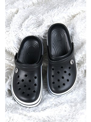 Twingo 214 Erkek Büyük Ayak Hastane - Ahçı Terliği Siyah