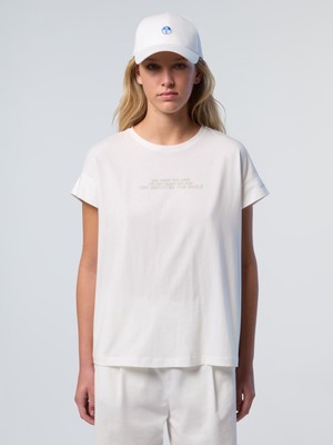 Regular Fit 3D Baskılı %100 Pamuk Bisiklet Yaka Tişört