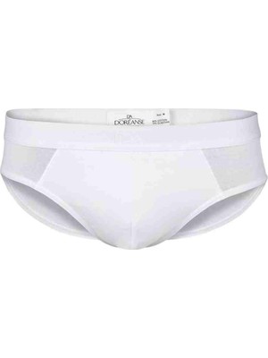 Doreanse Erkek Renkli Pamuklu Bel Bandı 3'lü Slip Külot 1327