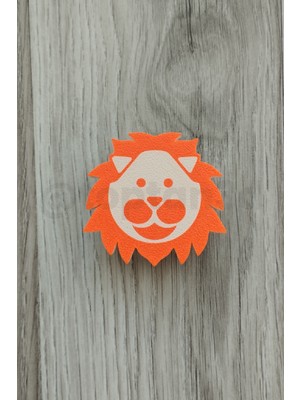 Aslan Dolap Kulpu - 4'lü Hayvan Seti - Çocuk Odası Dolap Kulpları (1 Adet)