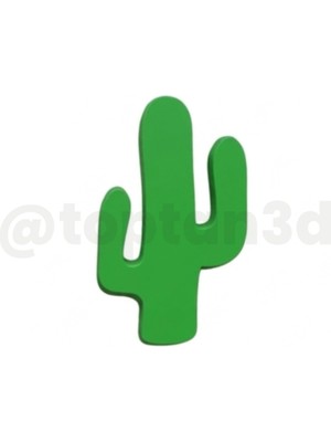 Kaktüs Dolap Kulpu - 6'lı Doğa Seti - Çocuk Odası Dolap Kulpları (1 Adet)