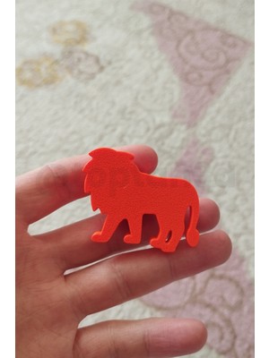 Aslan Tasarımlı Mobilya Kulpu - 5'li Hayvan Seti - Çocuk Odası Dolap Kulpları (1 Adet)