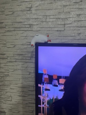 Haylaz Ördek Masa Üstü Figürü – Eğlenceli Dekoratif Raf & Tv Üstü Biblo, Ofis ve Ev Dekoru