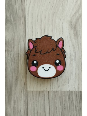 Midilli At Mobilya Kulpu - 16'lı Sevimli Hayvan Seti No4 - Çocuk Odası Dolap Kulpları (1 Adet)