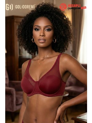 Le Jardin Premium Kadın Tüllü Balenli Soft Desteksiz Toparlayıcı Kutulu Tek Sütyen