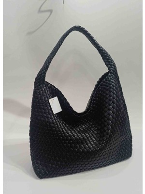 Tolino Botte Hakiki Örme.deri Byn Omuz Çantası