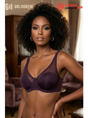 Le Jardin Premium Kadın Tüllü Balenli Soft Desteksiz Toparlayıcı Kutulu Tek Sütyen