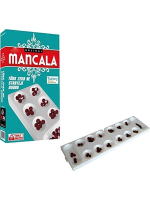 Eneci Türk Zeka ve Strateji Oyunu Plastik Mangala Mancala