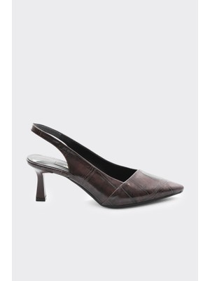 Derinet Klasik Topuklu Kadın Ayakkabı