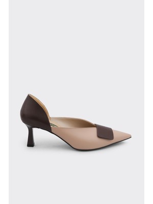 Derinet Tokalı Kadın Klasik Ayakkabı