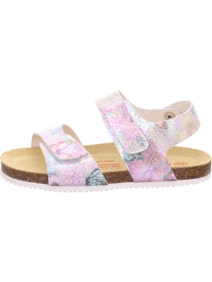 Superfit Bios Flex Kız Çocuk Mantar Tabanlı Sandalet - Lila Hologram 000145-8500