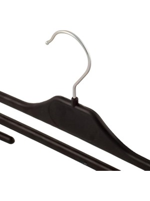 Askıcı Plastik Pantolon Askısı 20 Adet Ince Pantolon Havlu Şal Atkı Askısı