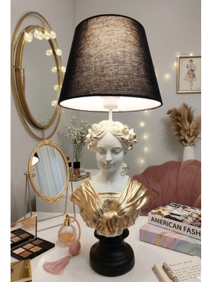 Mirsa Global Dekoratif Ophelia Model Abajur  Biblo