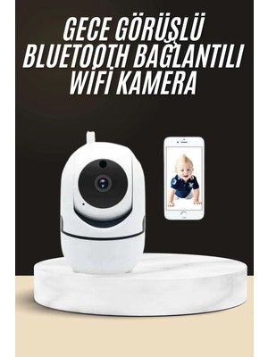 TeknoKapsül Akıllı Güvenlik Kamerası Hd Görüntü Kalitesi Hareket Algılama Wifi Kamera