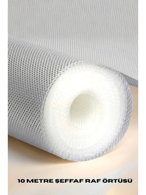 TeknoKapsül 10 Metre Toz Korumalı Kaydırmaz Şeffaf Çekmece Organizeri