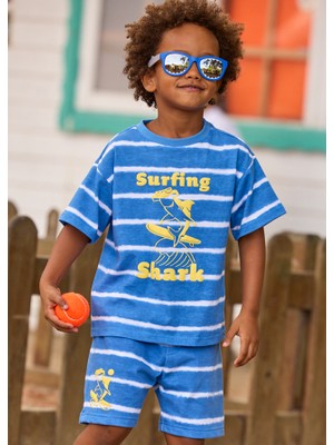 Mayoral 4-10 Yaş Arası Shark Ikili Takım - Mavi