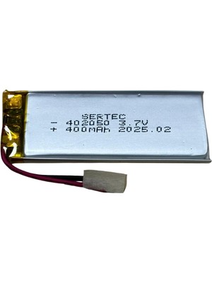 Twin Store 402050 3.7V 400MAH Li-Polymer Pil (DEVRELI/1.5A)