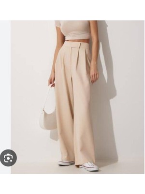 Axxan Kadın Palazzo Cırtlı Pantolon