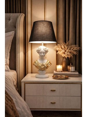 Mirsa Global Dekoratif Ophelia Model Abajur  Biblo