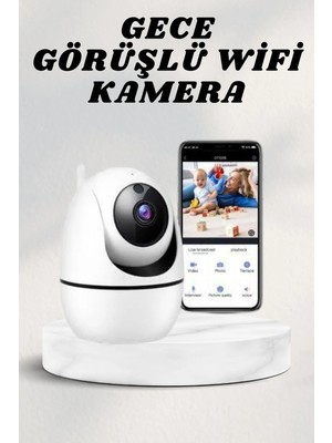 TeknoKapsül Wifi Kamerası Kablosuz Wifi Güvenlik Kamerası