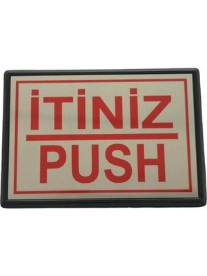 Elma Shop Cemax Yönlendirme Küçük Itiniz (Push) 10X7 cm