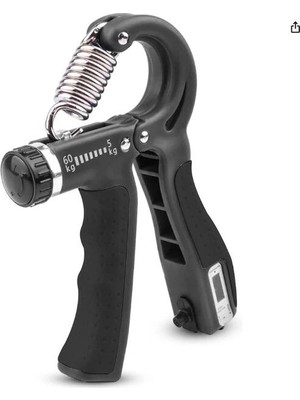 Marsilyan Sayaçlı Ayarlanabilir El Yayı Bilek ve Parmak Egzersiz Aleti