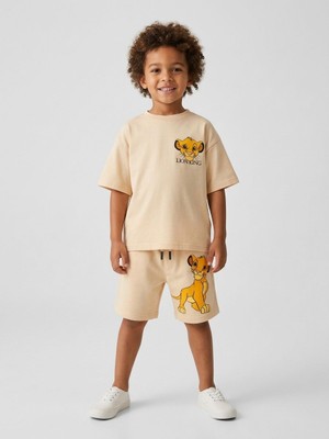 Butik Erkek Çocuk %100 Pamuklu Alt - Üst 2'li Şortlu Takım