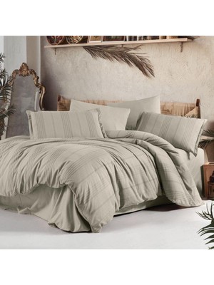 Elma Shop Çift Kişilik Nev Takımı Arakis V3 Bej