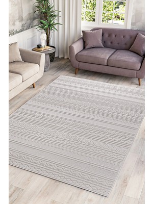 Home Geometrik Sisal Dokuma, Jüt Tabanlı, Tozumaz Polipropilen Iplikli Özel Kesim Halı