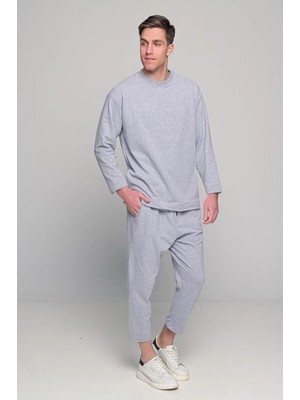 Erkek Relax Fit Basic Takım – 2’li Lounge Set