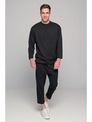 Erkek Relax Fit Basic Takım – 2’li Lounge Set