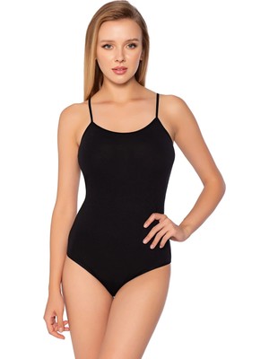 Gümüş 4025 12'li Kadın Likralı Ip Askı Body