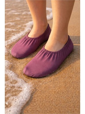 Minissa Kaymaz Taban Havuz-Deniz Ayakkabısı, Hızlı Kuruyan Mayo Kumaşı Havuz Patiği