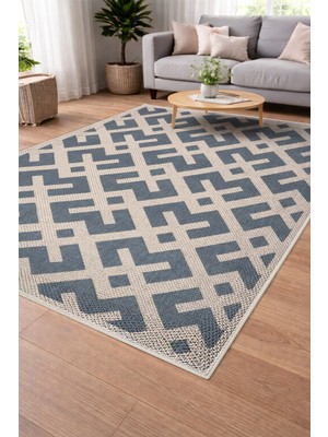 Dolce Mariee Modern Sisal Serisi Dijital Baskı Sisal Dokuma Halı SLH022