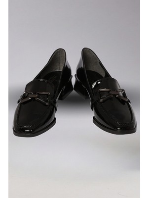 Victoria Shoes Rugan Topuklu Maskülen Topuklu Ayakkabı